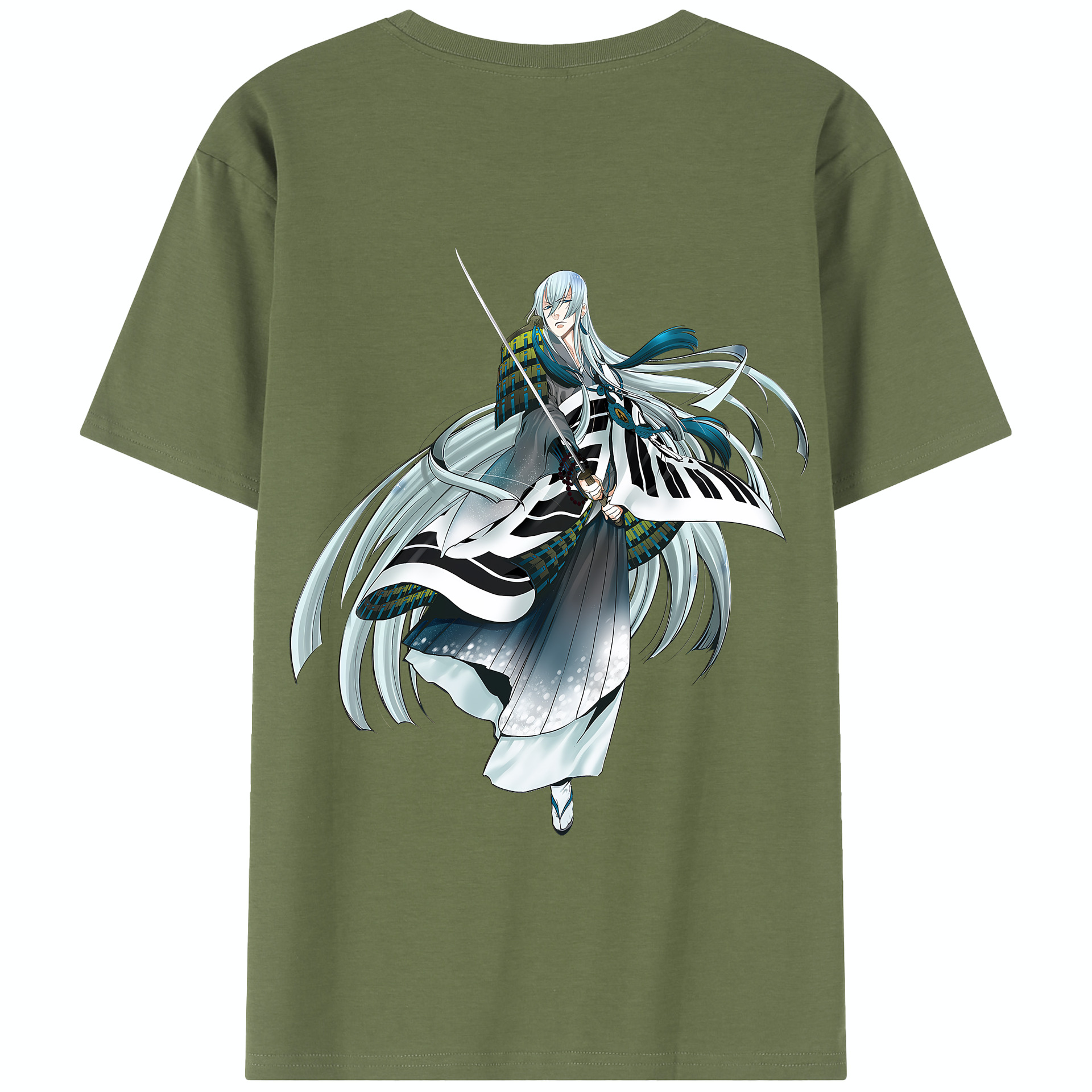 （画像用） 刀剣乱舞 Touken Ranbu 綿100％半袖Tシャツ（背面プリント）